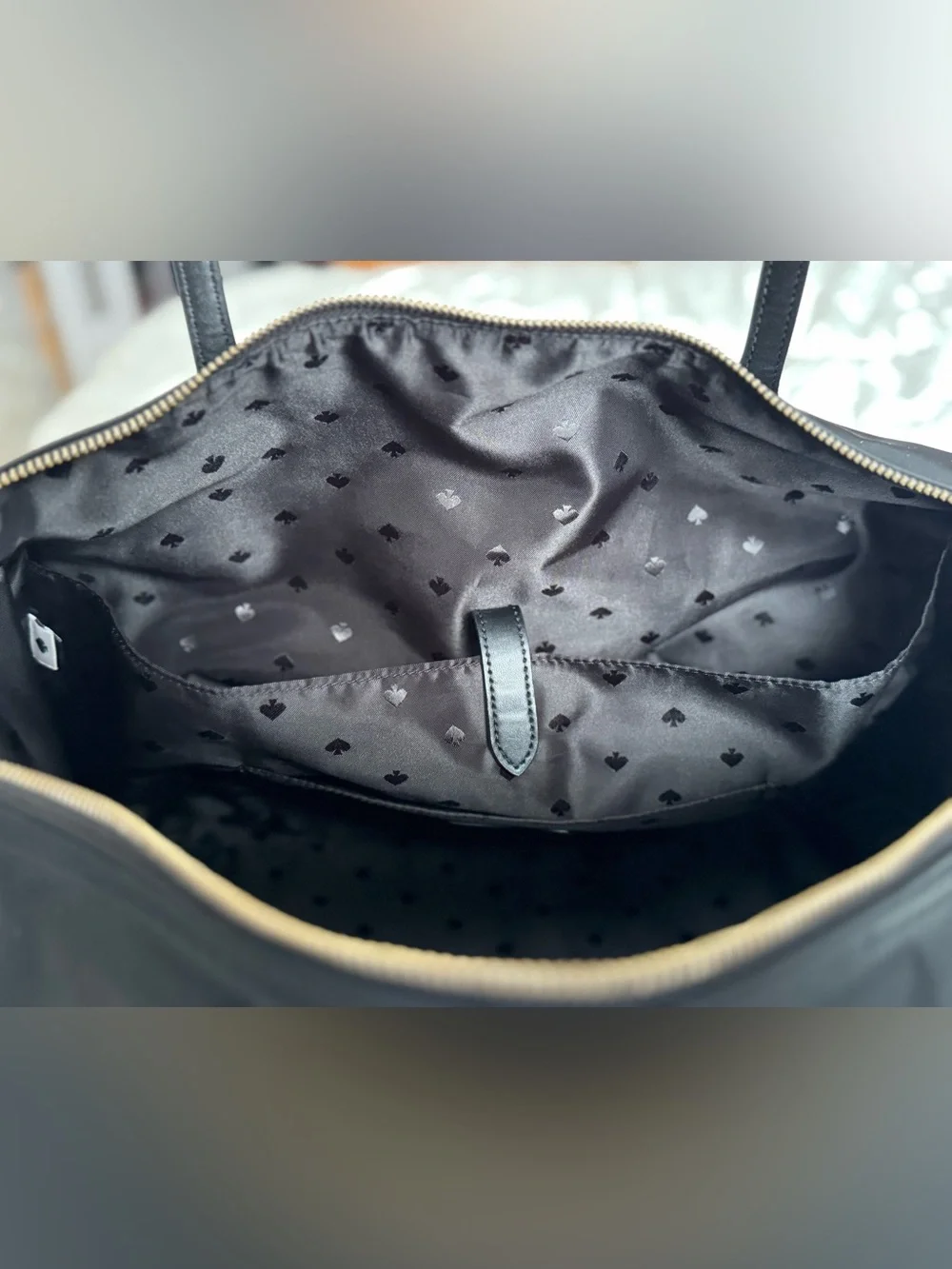 kate spade sleek black